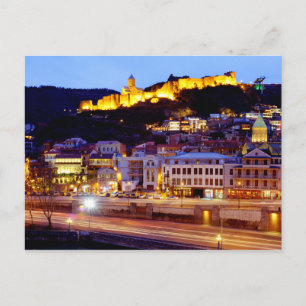 Cartão Postal Vista do antigo Tbilisi