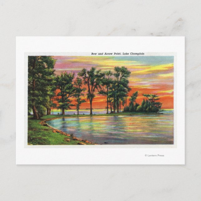 Cartão Postal Vista do Arco e do Ponto de Seta (Frente)