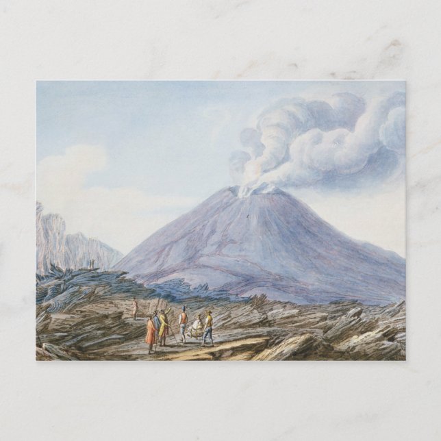 Cartão Postal Vista do Atrio di Cavallo entre Somma e Ves (Frente)