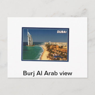 Cartão Postal vista do Burj Al Arab