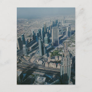 Cartão Postal vista do Burj Khalifa, Dubai