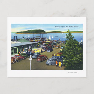 Cartão Postal Vista do Cais Municipal