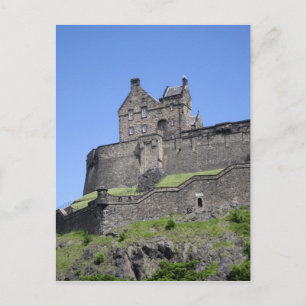 Cartão Postal Vista do Castelo de Edimburgo, Edimburgo, Escócia