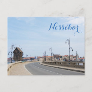 Cartão Postal Vista do Centro Histórico de Nesebur