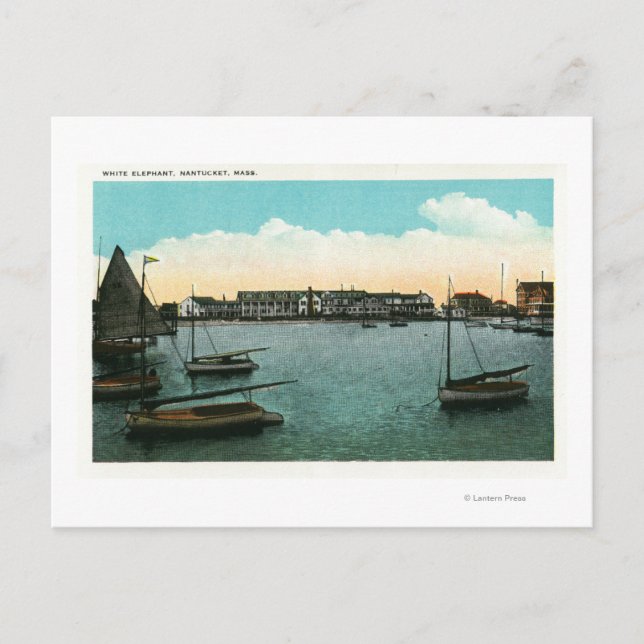 Cartão Postal Vista do Elefante Branco (Frente)