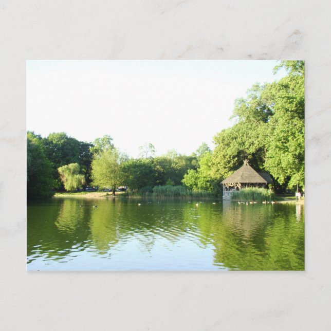 Cartão Postal Vista do Gazebo (Frente)