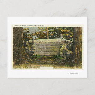 Cartão Postal Vista do Grave dos Soldados Britânicos