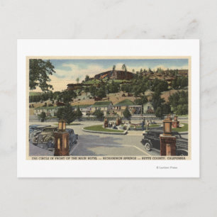 Cartão Postal Vista do hotel principal em Primaveras Richardson