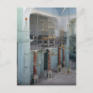 Cartão Postal Vista do interior do Caixão