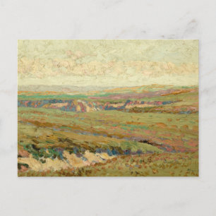 Cartão Postal Vista do Kansas Ocidental   Birger Sandzén