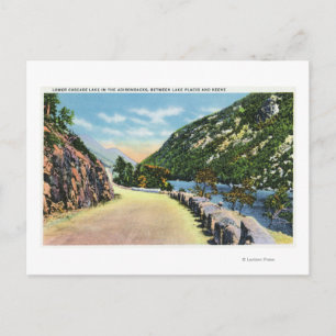 Cartão Postal Vista do Lago Baixa Cascata