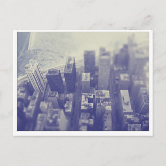 Cartão Postal Vista do lago Skyline Chicago