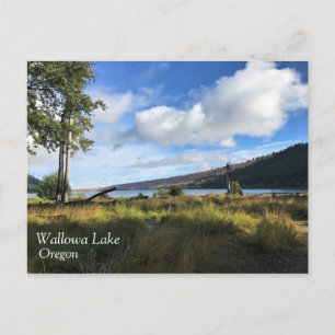 Cartão Postal Vista do Lago Wallowa, Oregon