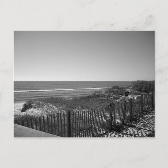 Cartão Postal Vista do oceano (Frente)