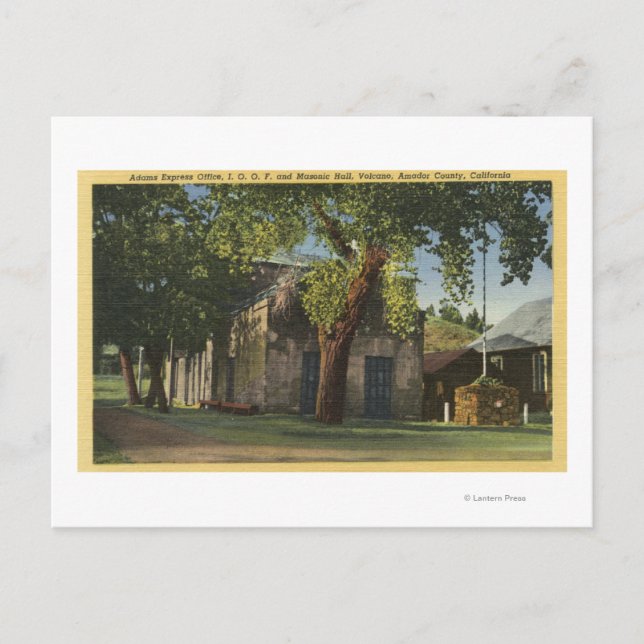 Cartão Postal Vista do Office Express Adams (Frente)