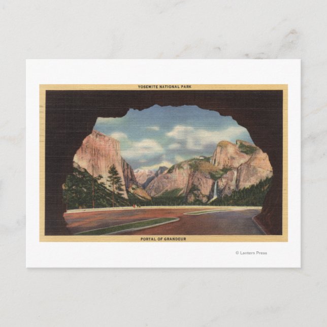 Cartão Postal Vista do Parque do Portal de Grandeur (Frente)