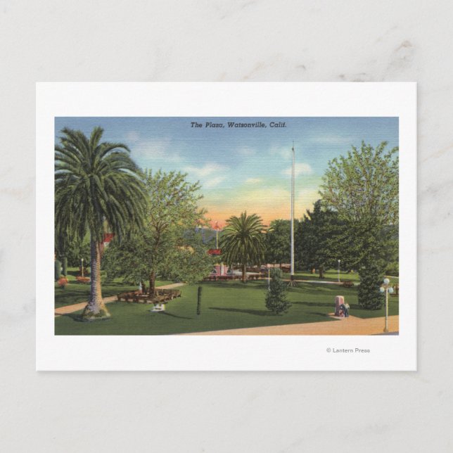 Cartão Postal Vista do Plaza (Frente)