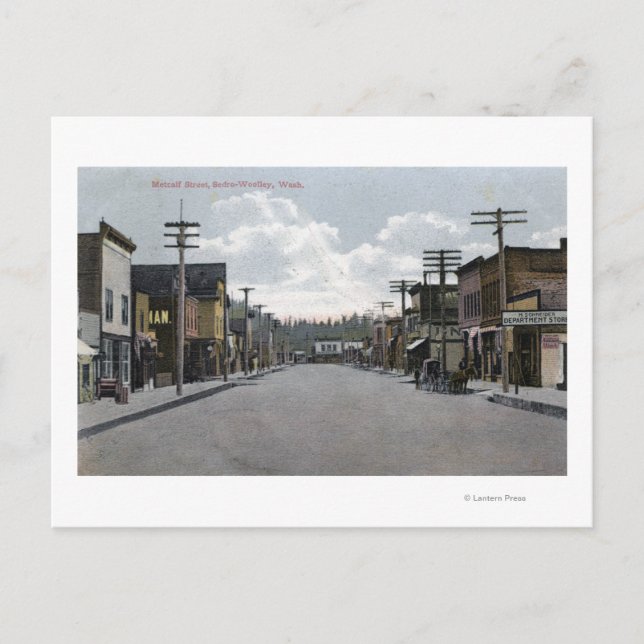 Cartão Postal Vista do Plaza, Tahquitz Canyon (Frente)