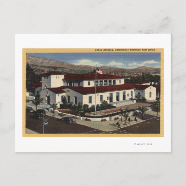 Cartão Postal Vista do Posto Office nº 2 (Frente)