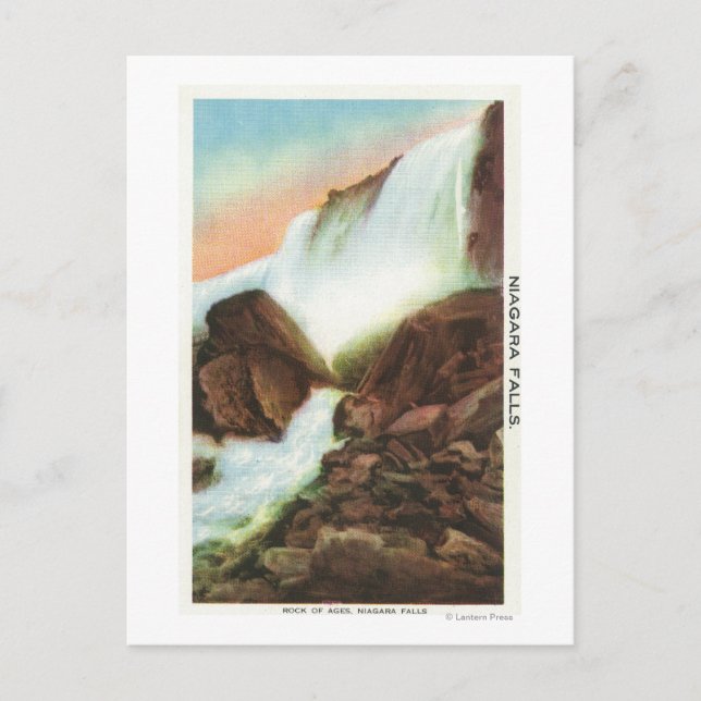 Cartão Postal Vista do Rock of Ages (Frente)
