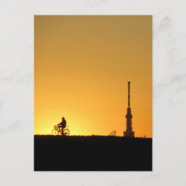 Cartão Postal Vista do Skytree em Tóquio: Cartão-postal do River