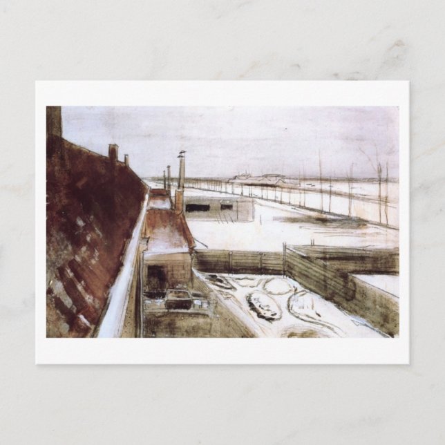 Cartão Postal Vista do Studio, Van Gogh Fine Art (Frente)