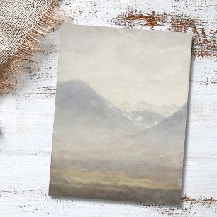 Cartão Postal Vista do Vale do Ulten - Pintura de Eternos