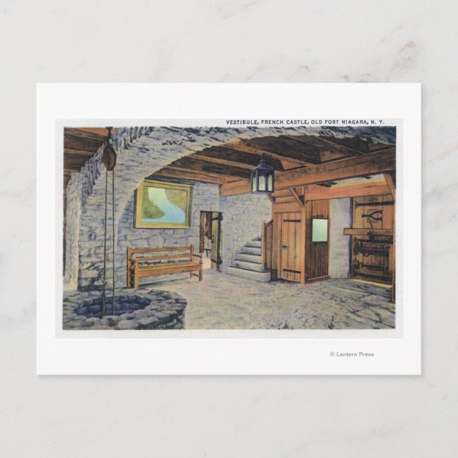 Cartão Postal Vista dos Sinalizadores americanos, britânicos e f (Frente)