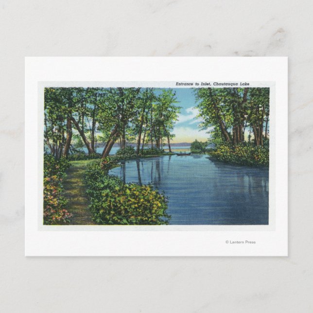 Cartão Postal Vista Entrada (Frente)