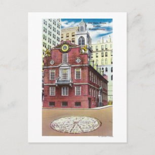 Cartão Postal Vista Exterior da Câmara do Estado Antigo