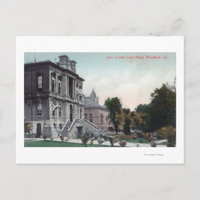 Cartão Postal Vista Exterior da Câmara do Tribunal de Polo (Frente)