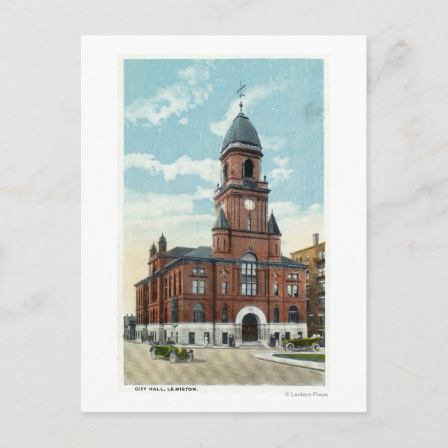 Cartão Postal Vista Exterior da Câmara Municipal (Frente)