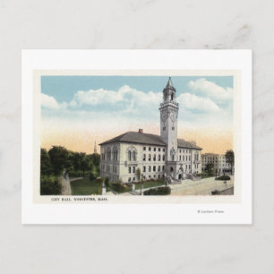 Cartão Postal Vista Exterior da Câmara Municipal