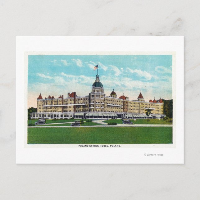 Cartão Postal Vista Exterior da Primavera de Polônia 2 (Frente)