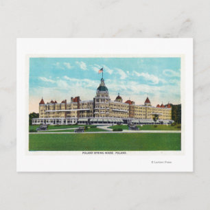 Cartão Postal Vista Exterior da Primavera de Polônia 2