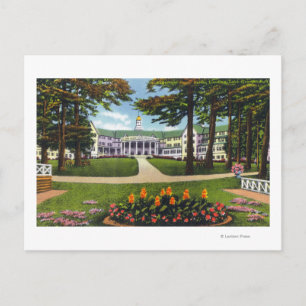 Cartão Postal Vista Exterior de Desembarque em Bolton do Hotel S