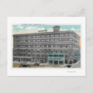 Cartão Postal Vista Exterior do Hotel Arlington