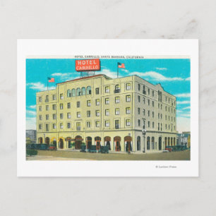 Cartão Postal Vista Exterior do Hotel Carrillo