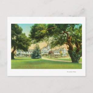 Cartão Postal Vista exterior do Hotel del Monte