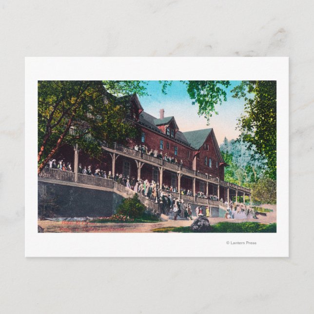 Cartão Postal Vista Exterior do Hotel El Portal (Frente)