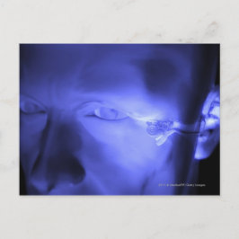 Cartão Postal Vista frontal do ouvido interno