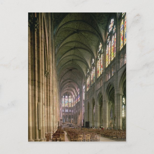 Cartão Postal Vista interior a olhar para o furgão (Frente)