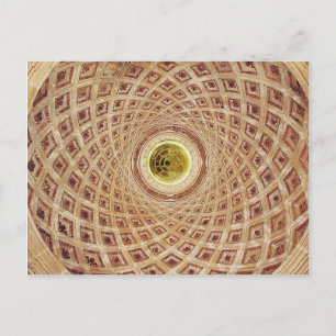 Cartão Postal Vista interior da Cupola na Capela