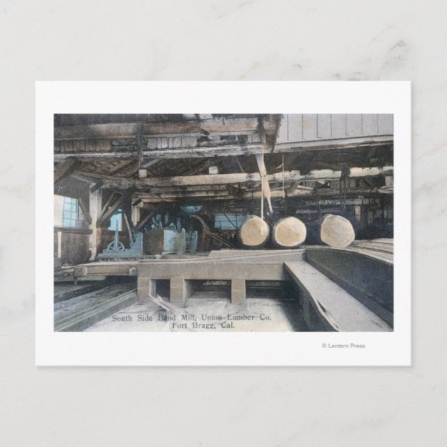 Cartão Postal Vista interior do Banda Sul (Frente)