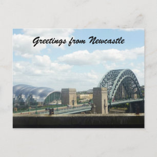 Cartão Postal vista newcastle