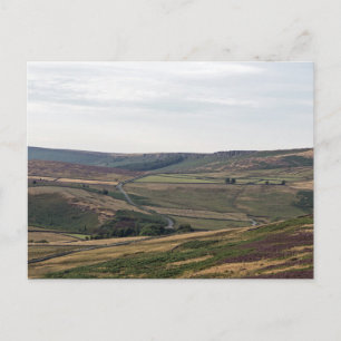 Cartão Postal Vista no distrito de Pico, Derbyshire