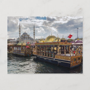 Cartão Postal Vista para Istambul (Turquia)