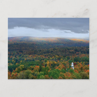 Cartão Postal Vista sobre o Monumento de Batalha de Bennington