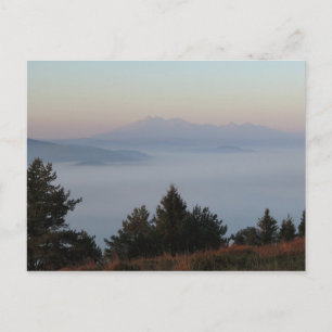 Cartão Postal Vista Tatras de Pieniny