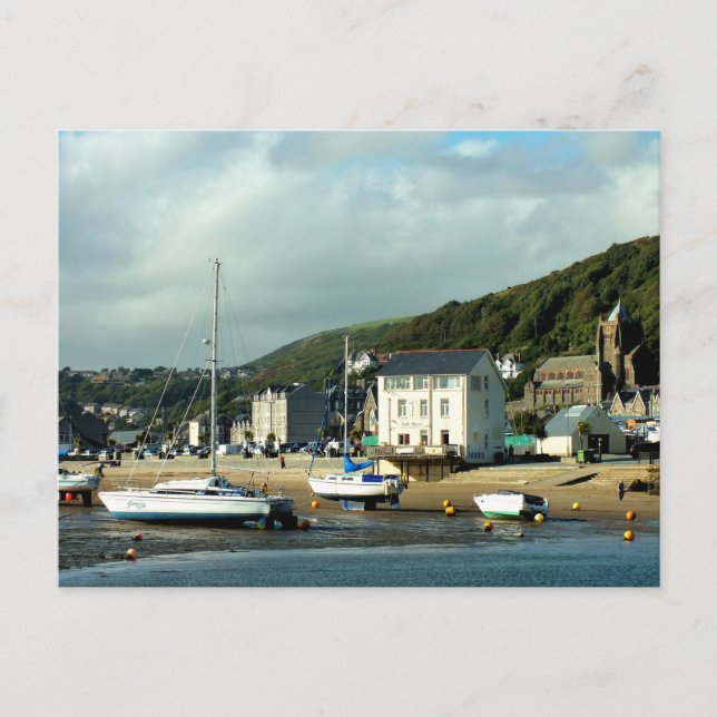 CARTÃO POSTAL VISTAS DO PAÍS DE GALES (Frente)